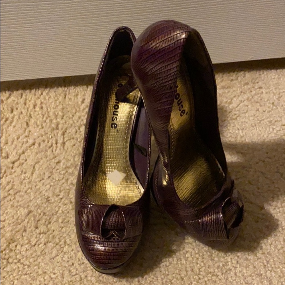 Purple heels